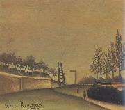 Henri Rousseau View of Vanves to the Left of the Gate of Vanves Germany oil painting artist